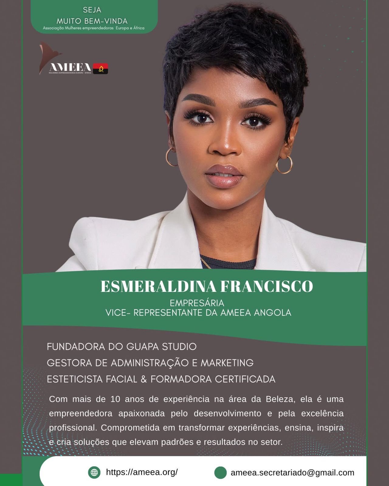 AMEEA - Associação Mulheres Empreendedoras Europa-África nomeia novos cargos aos membros